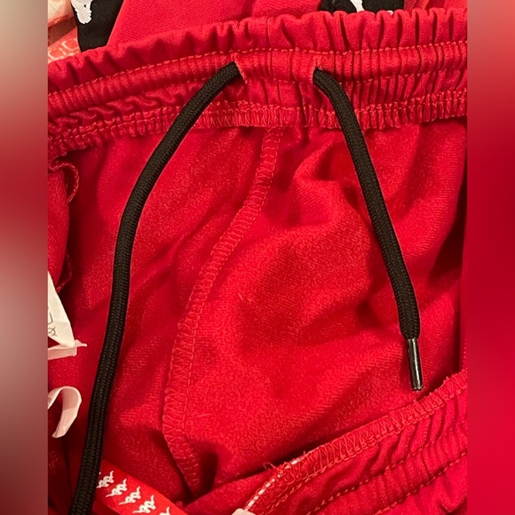 Kappa Y2K popper red small jogging bottoms joggers - Picture 9 of 9
